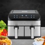 AIR FRYER 9L 2 POTS 8 FUNCTIONS - AIRFLOW 9